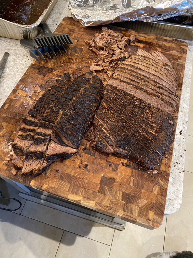 Overcooked brisket